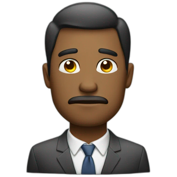 tired business man  emoji