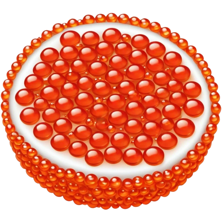 Red caviar emoji