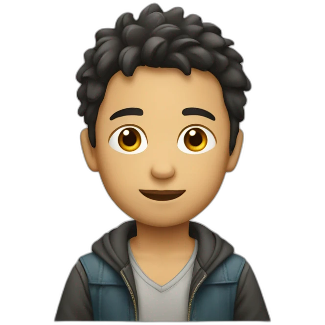 niño enojado emoji
