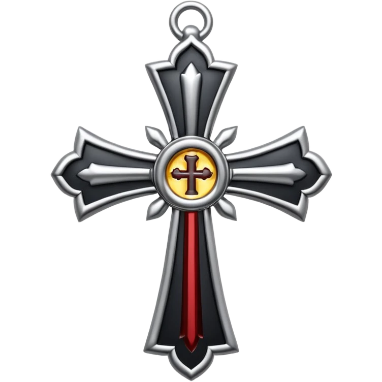 chrome hearts cross emoji
