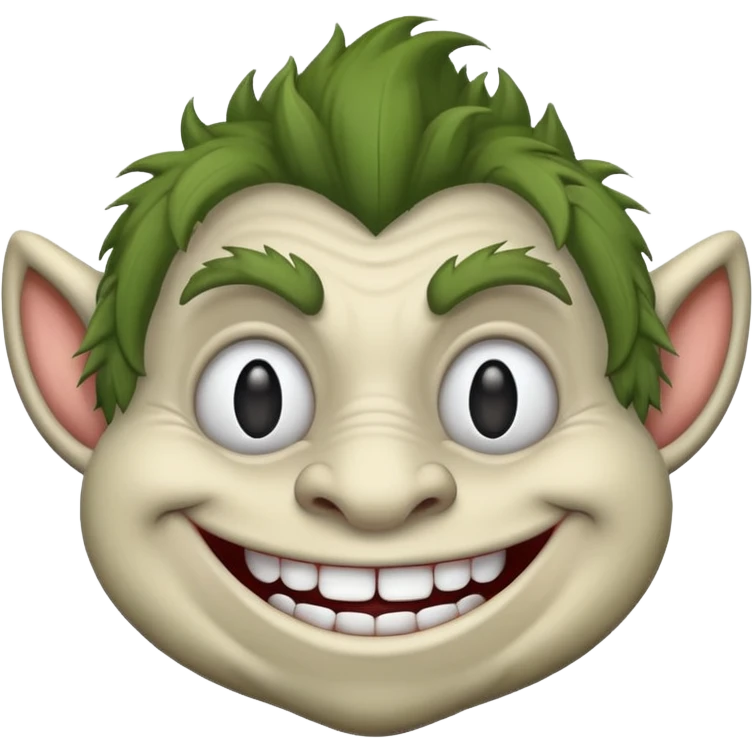 Troll face
Troll face emoji