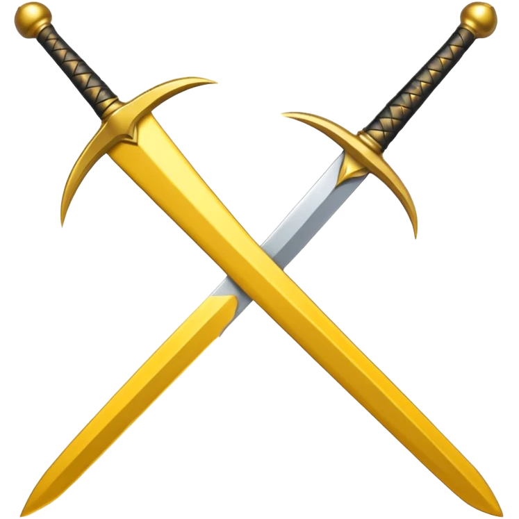 yellow sword emoji
