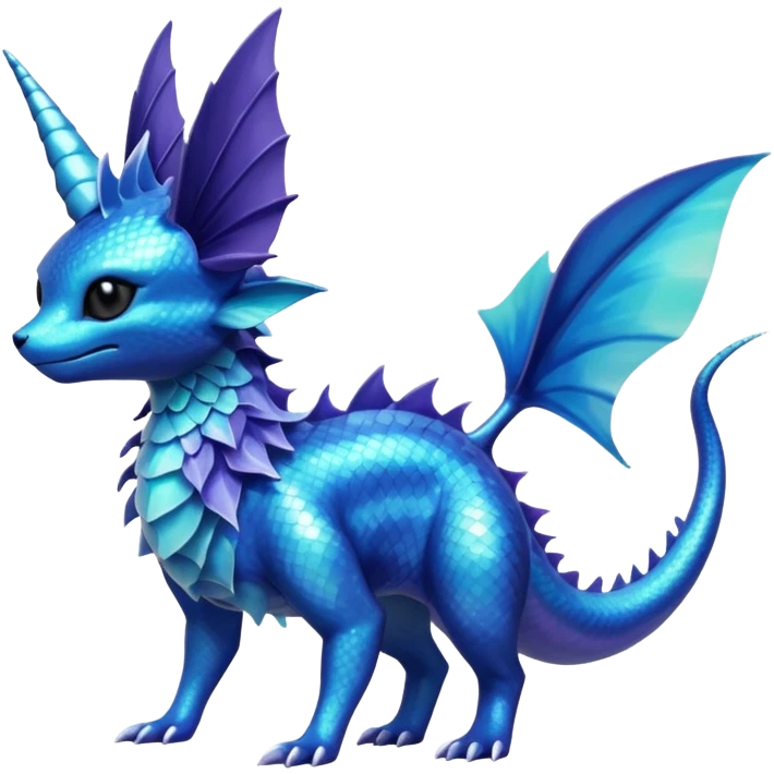  exotic tropical cyber-Noibat-Vaporeon-Trico-Fakémon-Pokémon-Vernid-creature emoji
