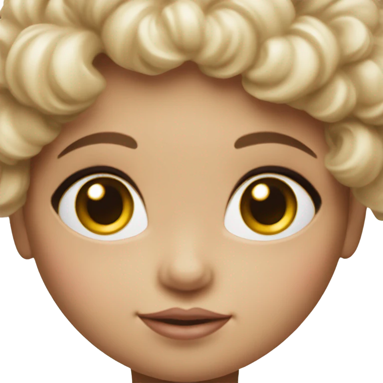 Doll face emoji