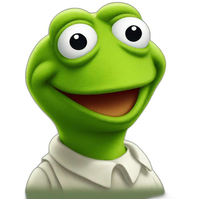 Kermit the frog emoji
