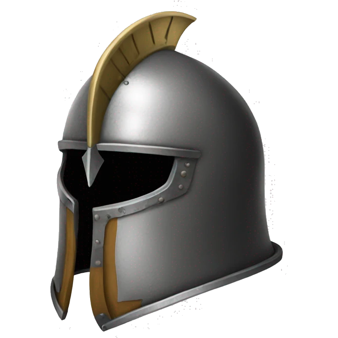 Medieval Gothic Helmet emoji