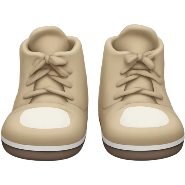 Sad bear shoes emoji