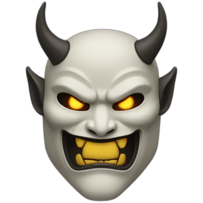 Oni mask emoji