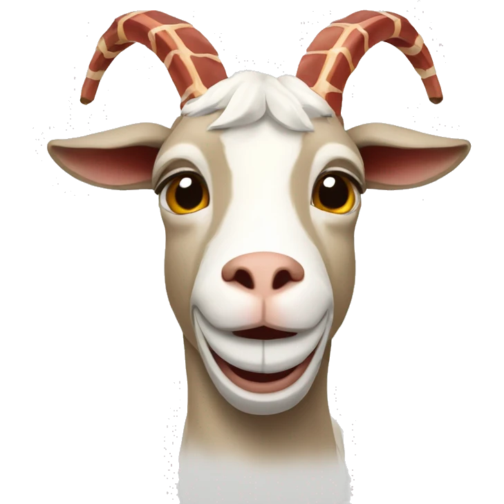 Goat with cheese and bacon  emoji