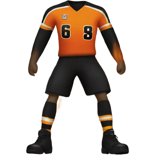 Black Jersey in Fire  emoji
