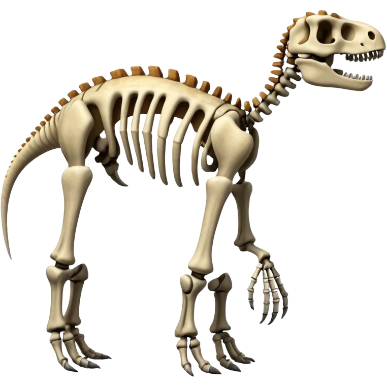 dinosaur skeleton emoji