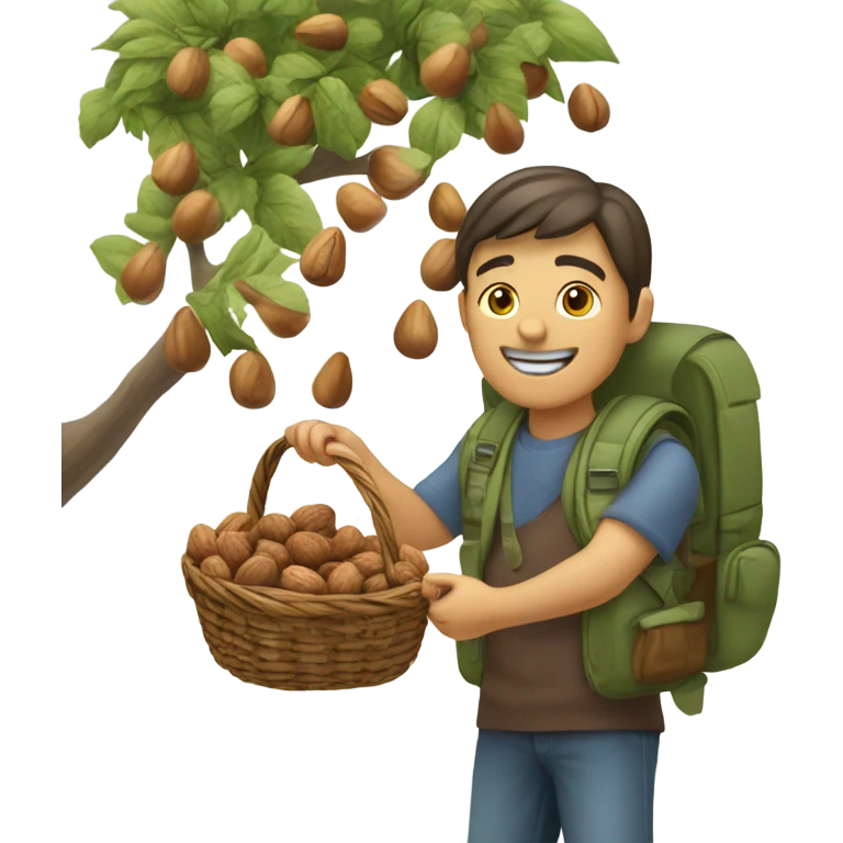 Nut collector emoji