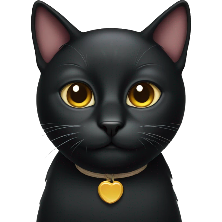 Black cat emoji