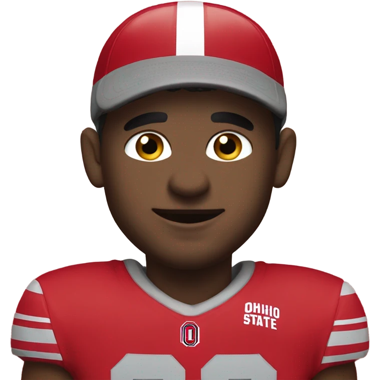 Ohio state fan emoji