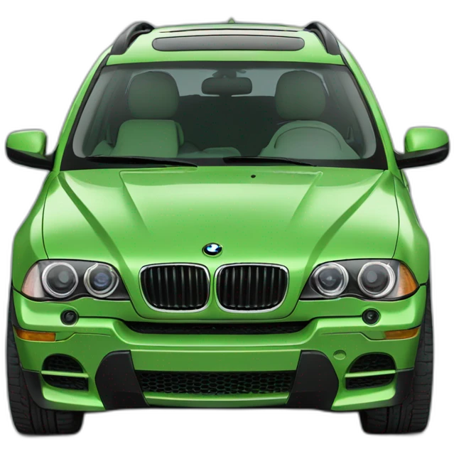 Bmw x5 e53 green emoji