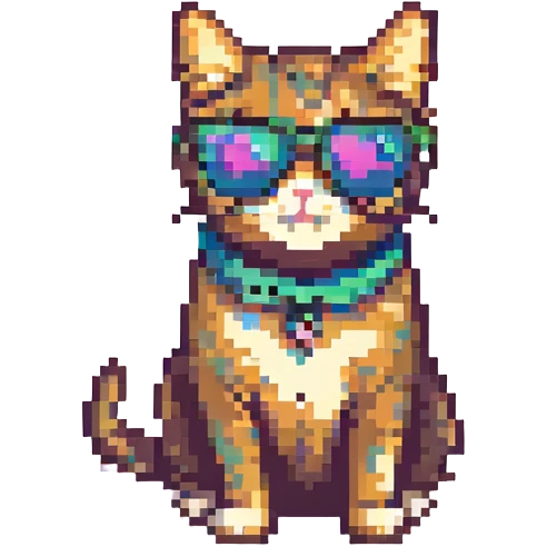 cat wearing sunglasses emoji