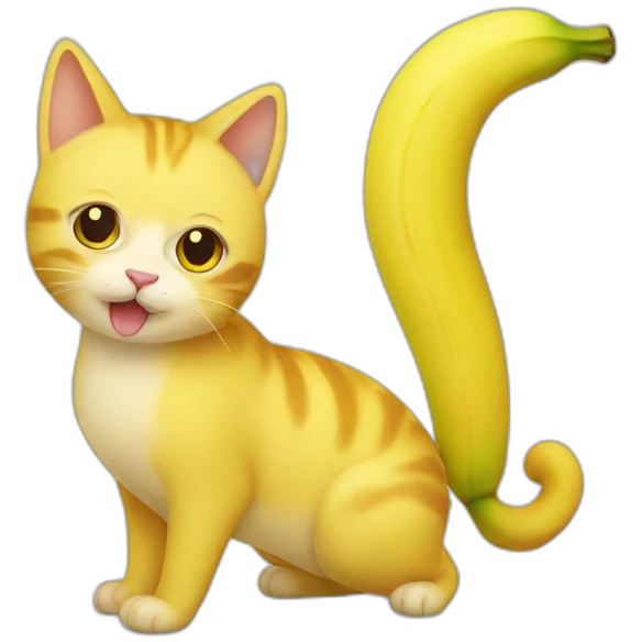 Banana cat emoji