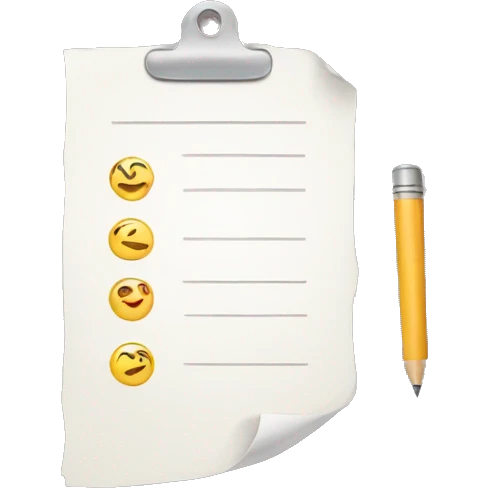 checklist emoji