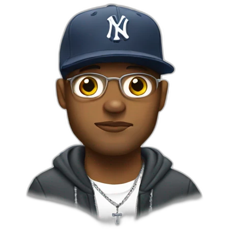 Booba Rapper emoji