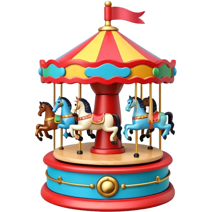 toy Carousel Music Box emoji