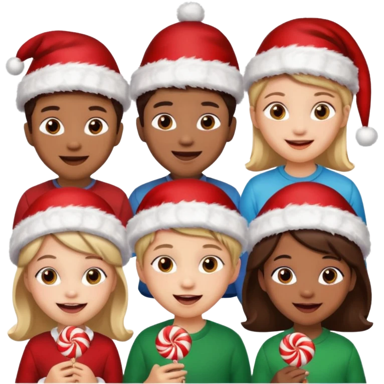 Marry Cristmas Candy children emoji