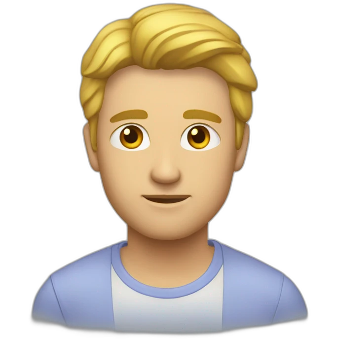 волнистый попугай желто голубой emoji