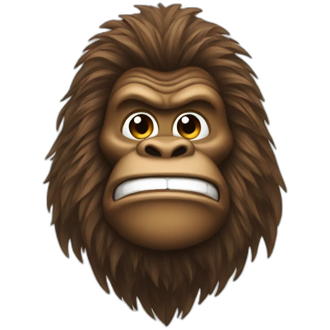 Sassy sassquatch emoji