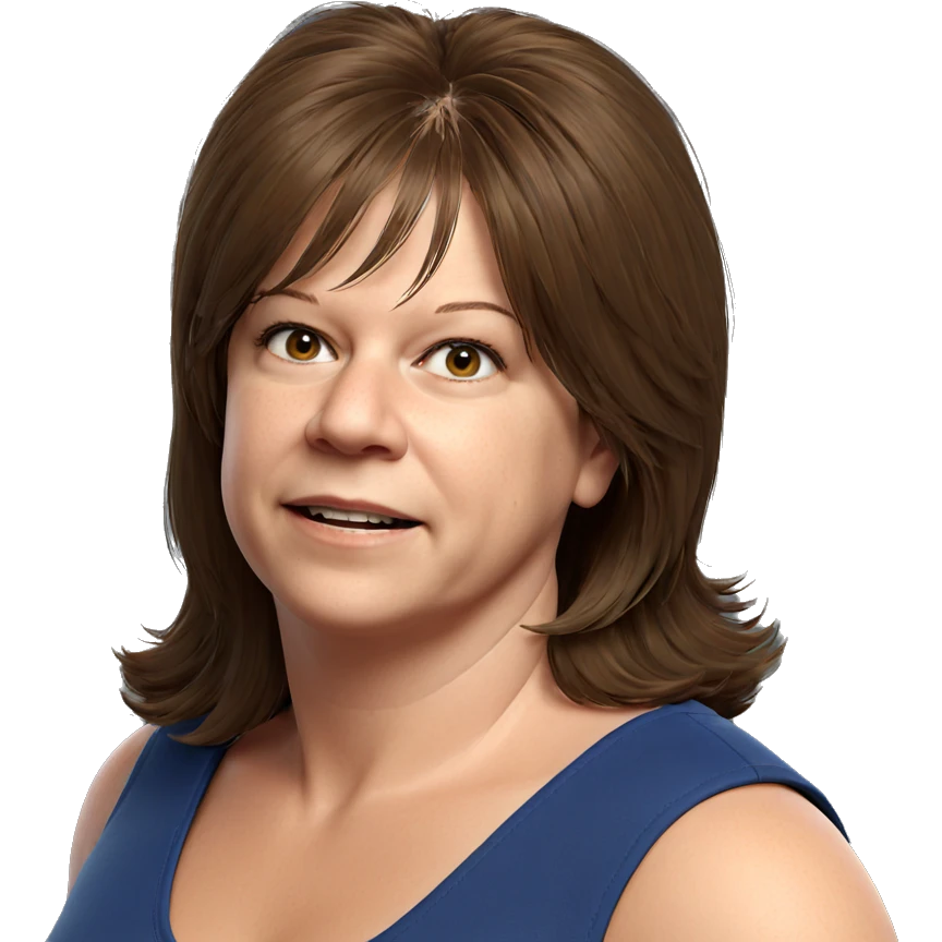 realistic portrait of girl emoji