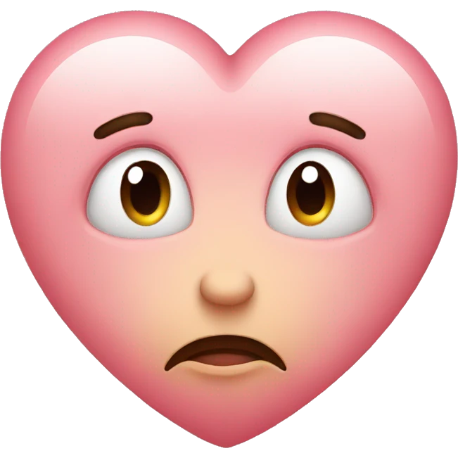 Sad Heart  emoji