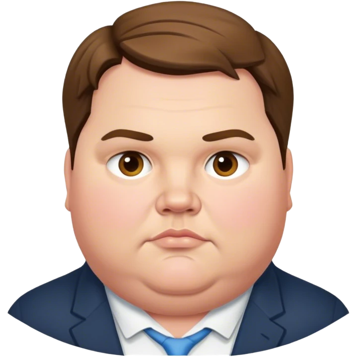 Extremely Fat JD Vance  emoji