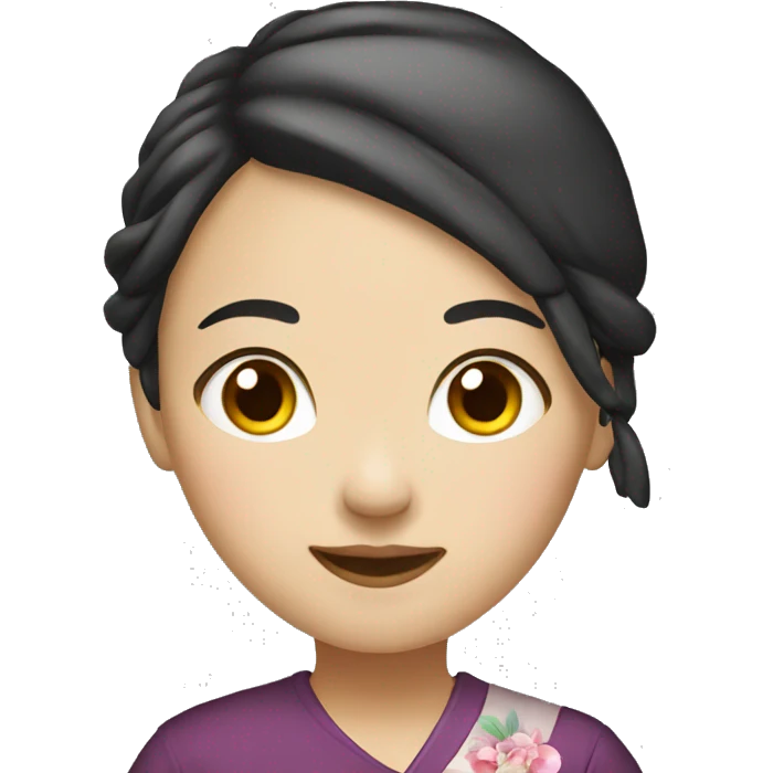 a chinese girl emoji