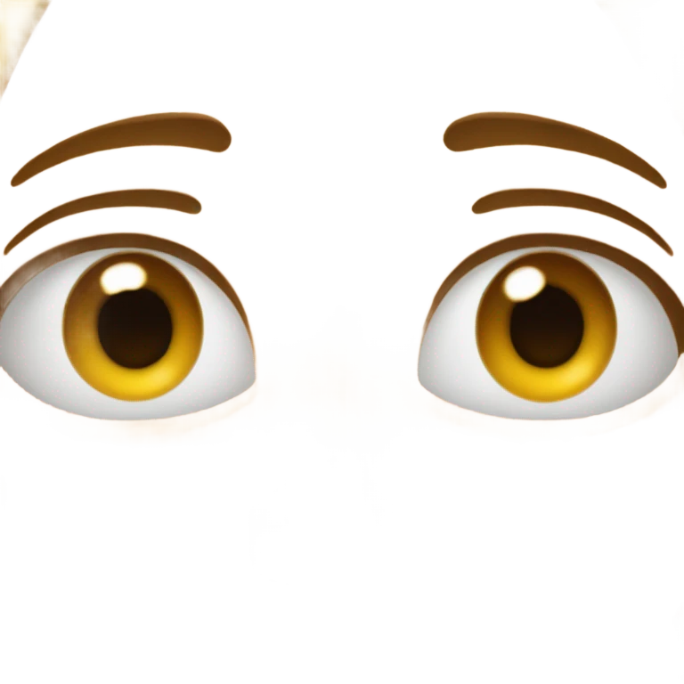 stretching both eyes open emoji