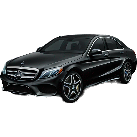 a mercedes black  emoji