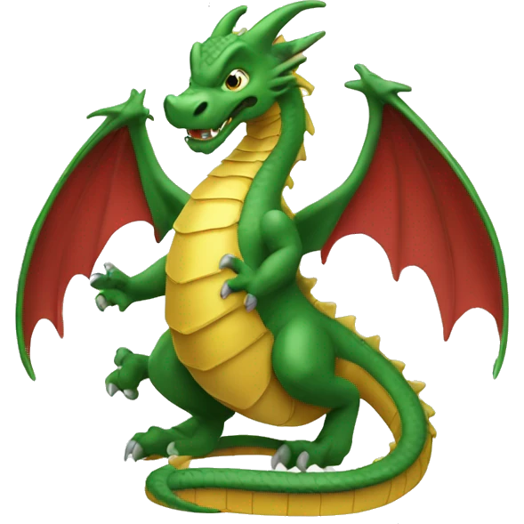 create an emoji of a dragon with a gold coin named GG3 emoji