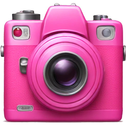 pink filmcamera emoji