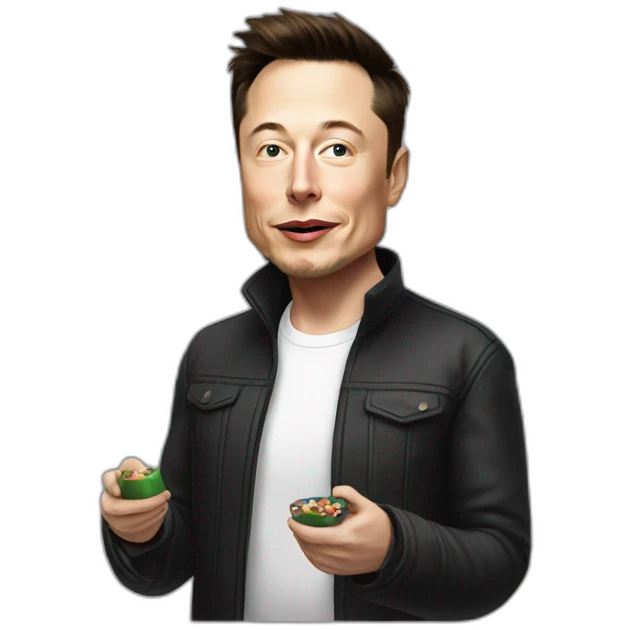 elon musk doing drugs, for educational purposes only, inclusiveness and positive, LGTBQ+ emoji