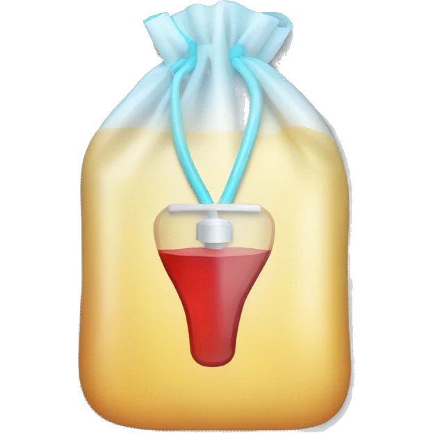 IV fluid bag emoji
