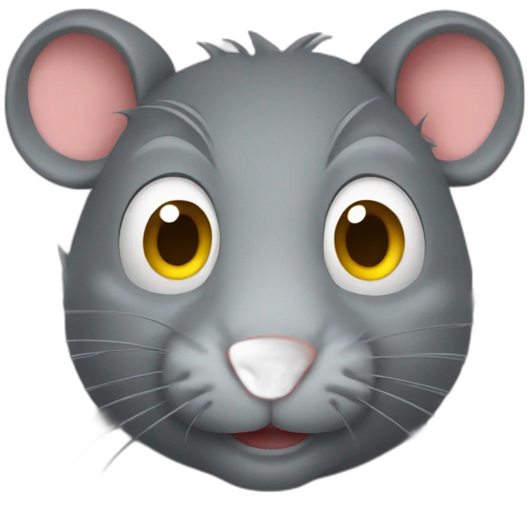 Rat-scary emoji
