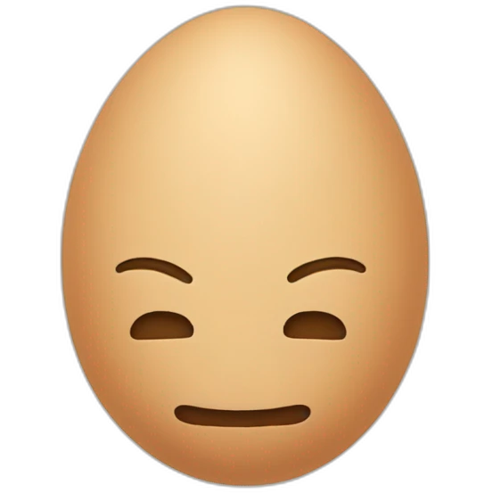 egg-on-the-head emoji