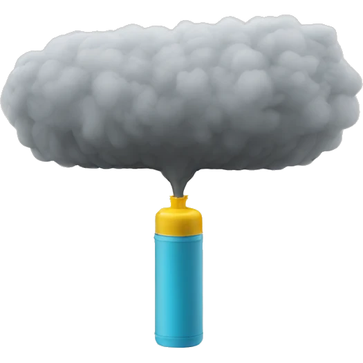 Air duster emoji