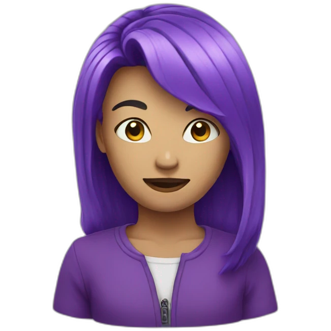 purple emoji