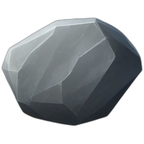 diorite, in the form of a rock emoji