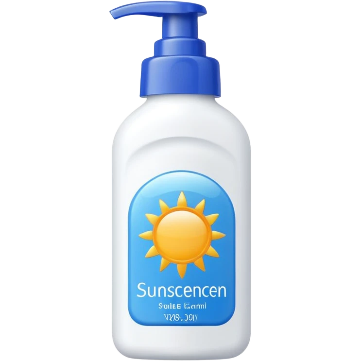 sunscreen emoji