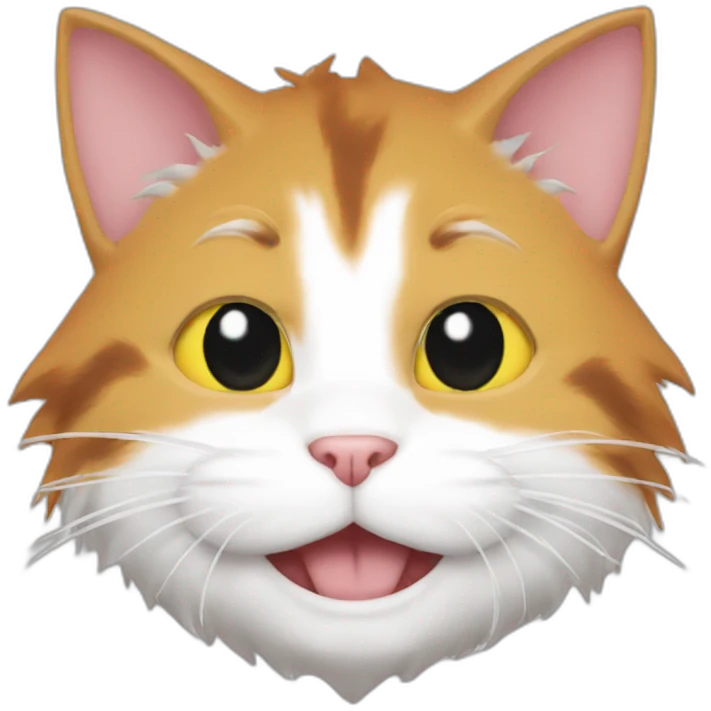 Goku cat beans emoji