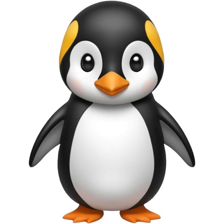 Penguin wearing a swimsuit  emoji