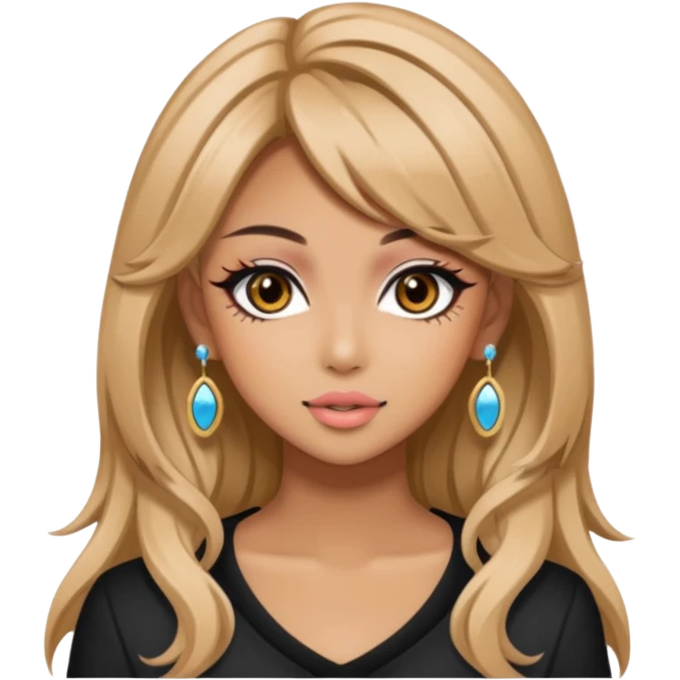Aesthetic Gyaru Girl  emoji