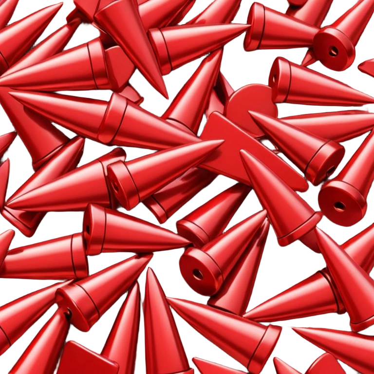 red pins emoji