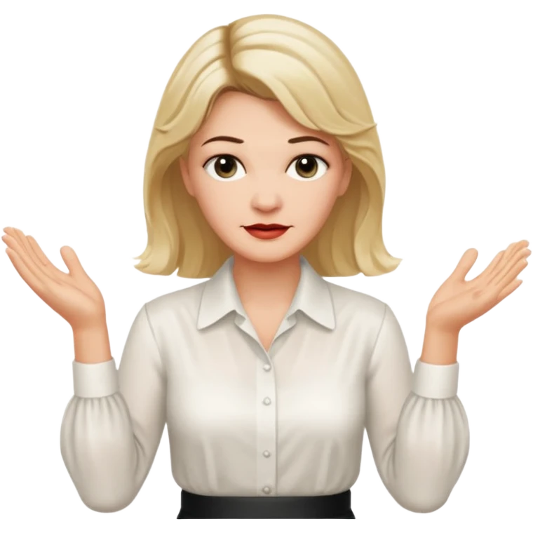 Laura Palmer hands clapping  emoji