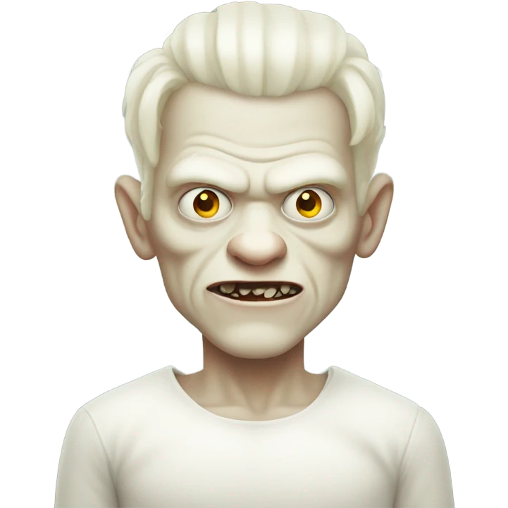 Albino Frankenstein  emoji