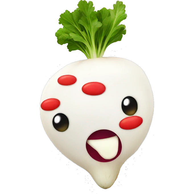 radish emoji